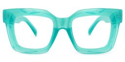 Trinity Square Green Glasses0