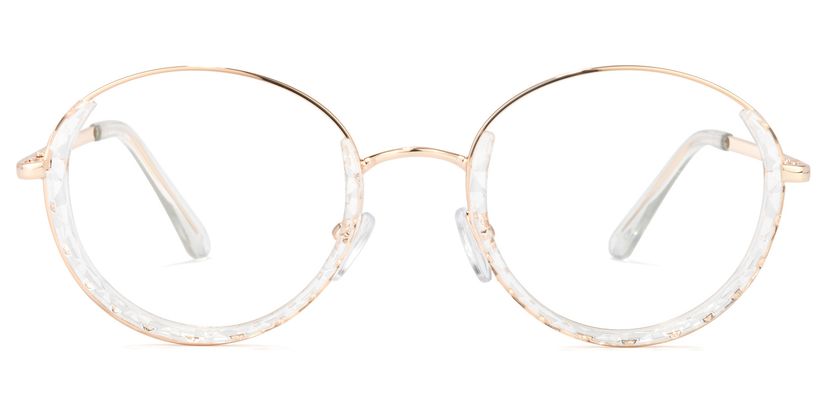 Finley Round Clear Glasses