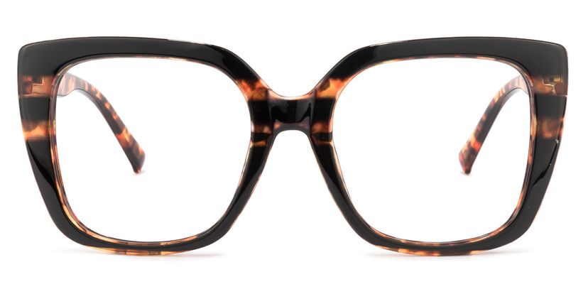 Brenda Square Tortoise Glasses