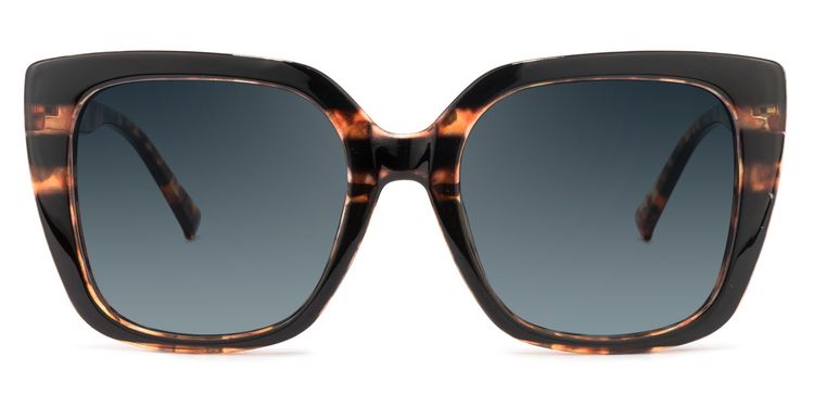 Brenda Square Tortoise Sunglasses