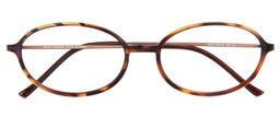 Amy Oval Tortoise Eyeglasses1
