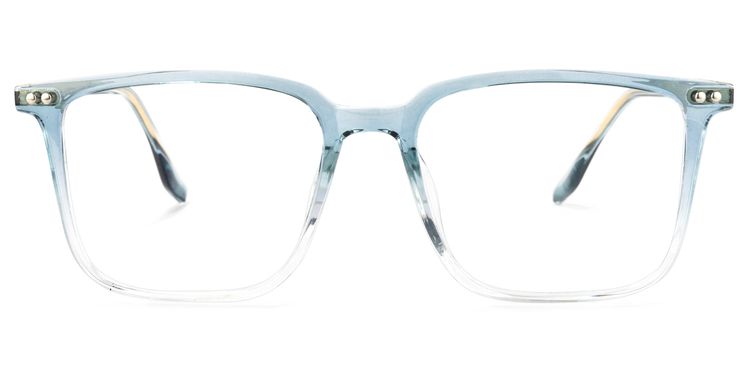 Tobias Square Light-Blue Glasses