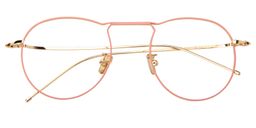 Cécilia Round Eyeglasses1