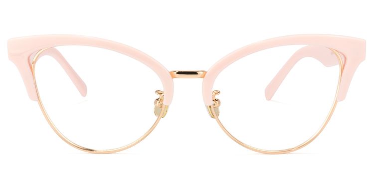 Charlene Browline Pink Glasses