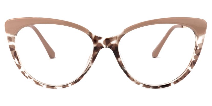 Marcus Cateye Cameo-Brown Glasses