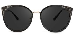 Woody Cateye Black Sunglasses0
