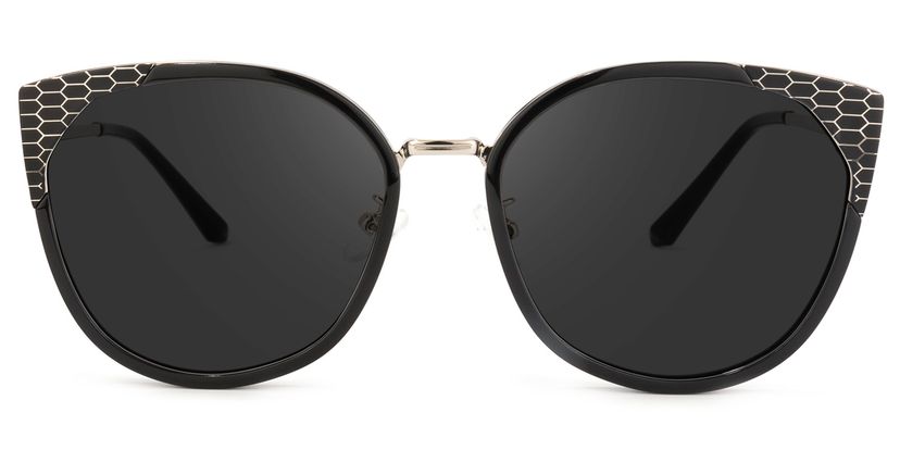 Woody Cateye Black Sunglasses