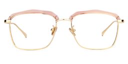 Madeline Browline Pink Glasses0