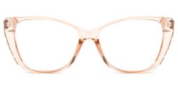 Yoselin Cateye Beige Glasses0