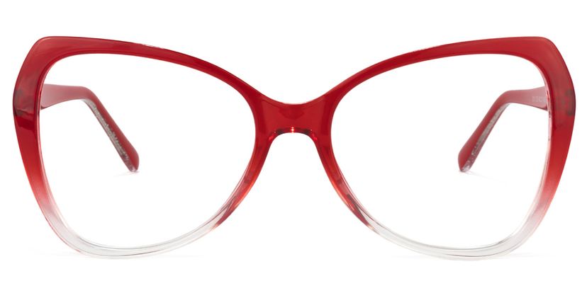 Eleanora Butterfly Red Glasses