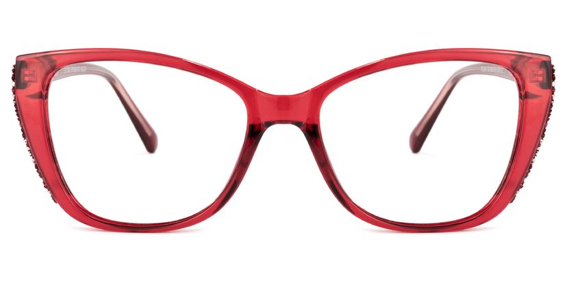 Yoselin Cateye Red Glasses