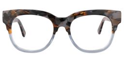 Yessenia Square Gray Glasses0