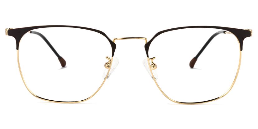 Yulisa Browline Gold Glasses