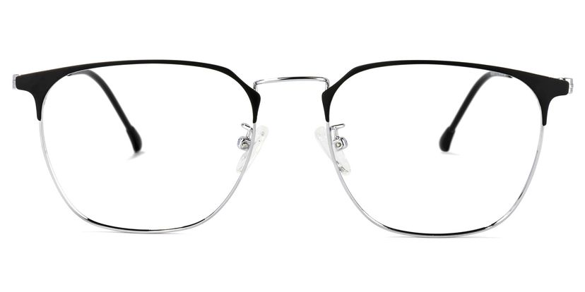 Yulisa Browline Silver Glasses