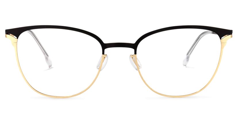 Yelena Sqaure Black Glasses