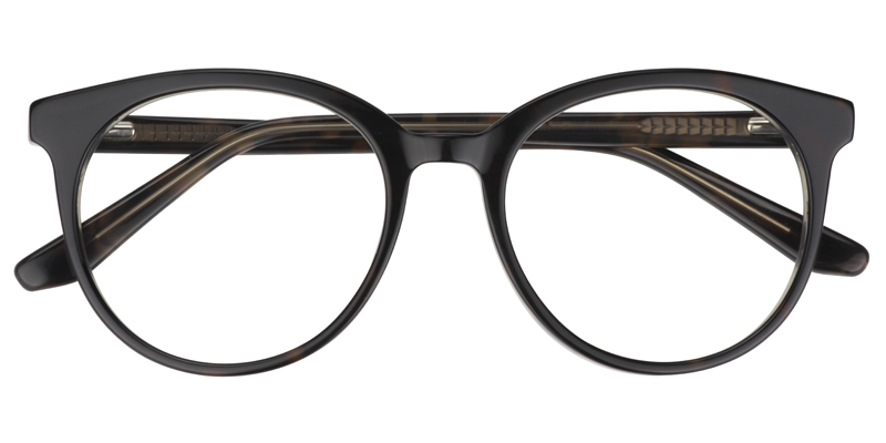 Round Black Glasses | Zeelool Eyeglasses1