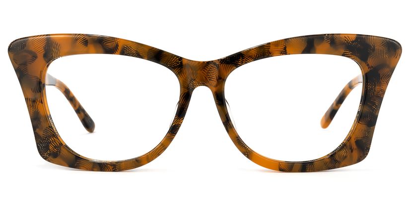 Erwitte Butterfly Brown-Floral Glasses