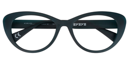 Zachariah Cateye Dark Blue Glasses1
