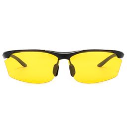 Godfrey Rectangle Yellow Lenses Cycling Goggles0