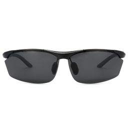 Godfrey Rectangle Black Lenses Cycling Goggles0