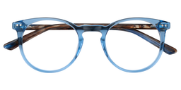 Fitzgerald Round Blue Glasses1
