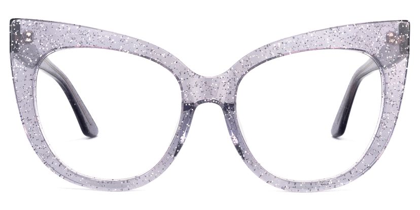 Trenton Cateye Gray Glasses
