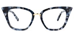 Martha Cat Eye Blue-Tortoise Glasses0