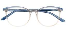 Patricia Rectangle Beige Glasses1