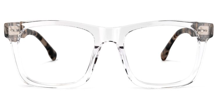 Tshepo Square Clear Glasses