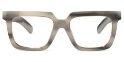 Pitts Square Gray Glasses0