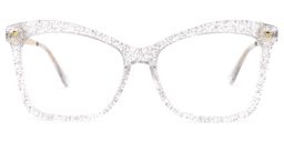 Isaebella White Butterfly Glasses0