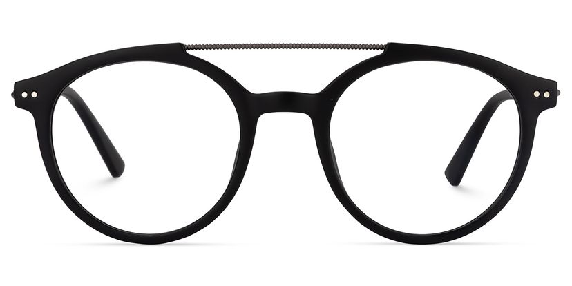 Cleon Aviator Black Glasses