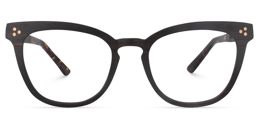 Carlin Square Burnt Umber Glasses