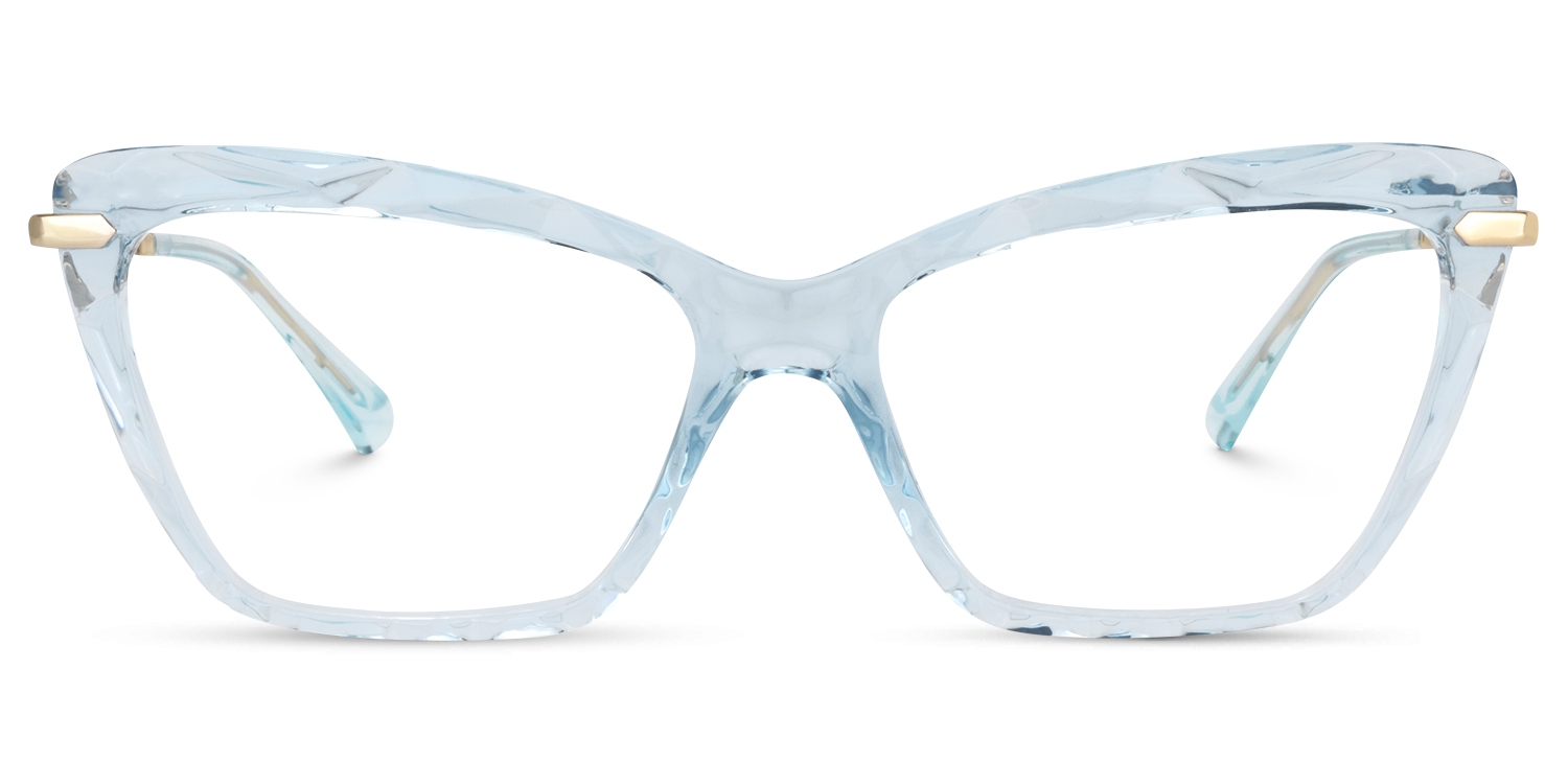 Juliet Cateye Light Blue Glasses0