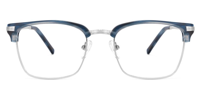 Simmons Browline Gray Glasses
