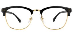 Lasha Browline Black Glasses0