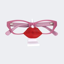 Fiery Lip-shaped Eyeglass Holder1
