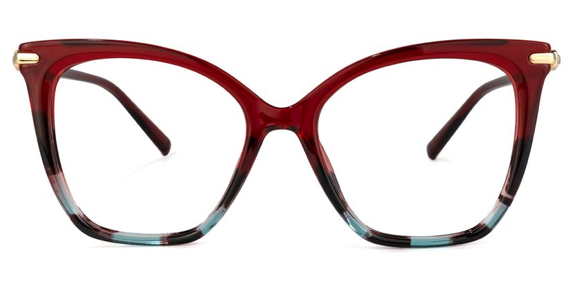 Lamar Red Butterfly Glasses