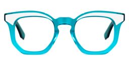Pizarro Square Turquoise Glasses0