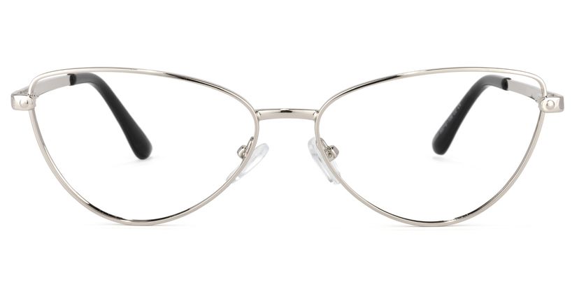 Lorenzo Cateye Silver Glasses