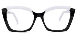 Benesa Browline Black Glasses0