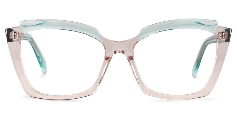 Benesa Browline Beige Glasses