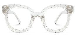 Kahle Cateye Clear Glasses0
