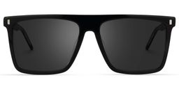 Kenya Square Black Sunglasses0