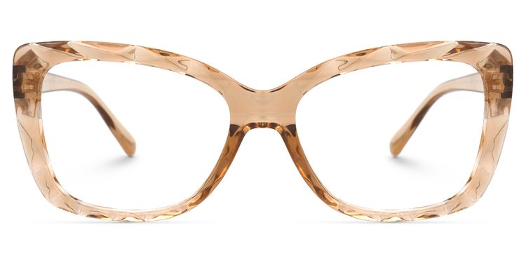 Wendell Cateye Beige Glasses