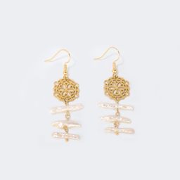 Stylish Hollowed-Out Metal Earrings1