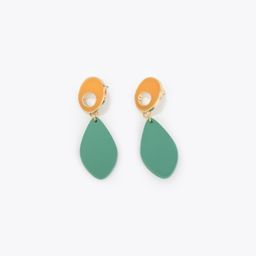 Stylish Leaf Shape Green Glasses1