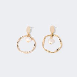 Stylish Twisted Metal Earrings1