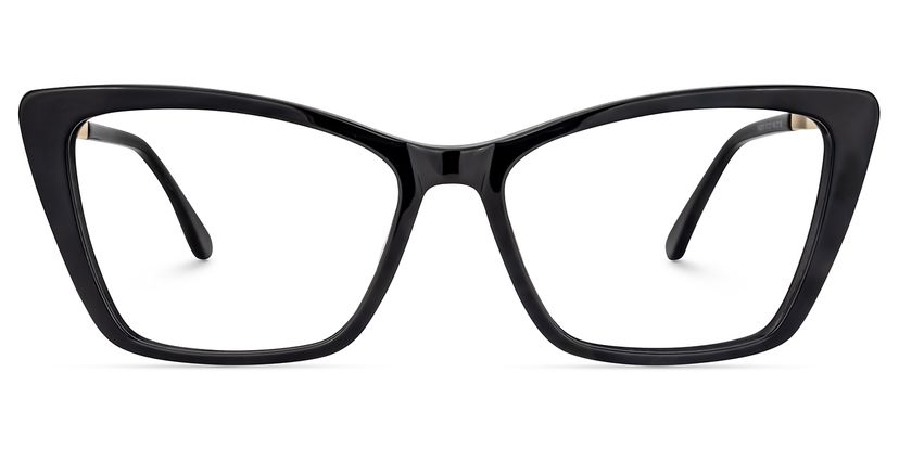 Douglass Cat Eye Black Glasses