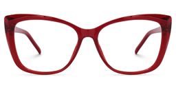 Farris Red Cat eye Glasses1